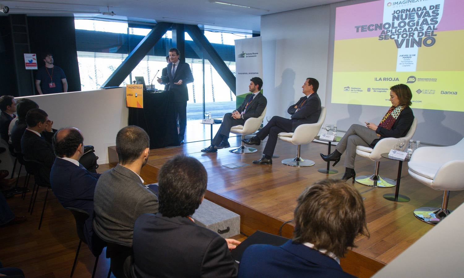 Jornada matutina de ImaginextRioja en La Fombera