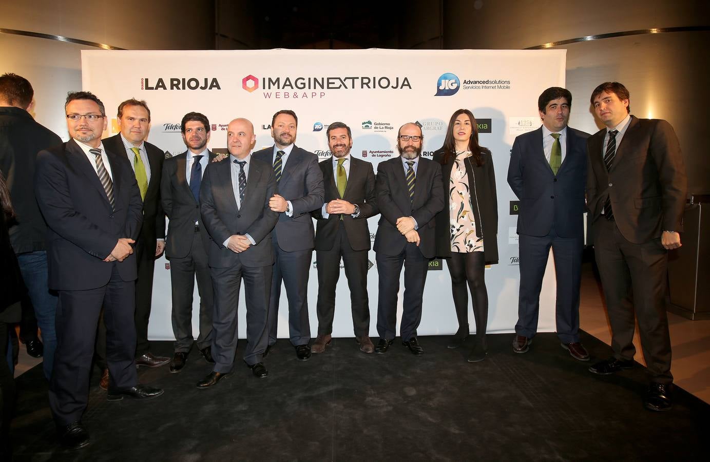 Entrega de los Premios Web 2015: El photocall