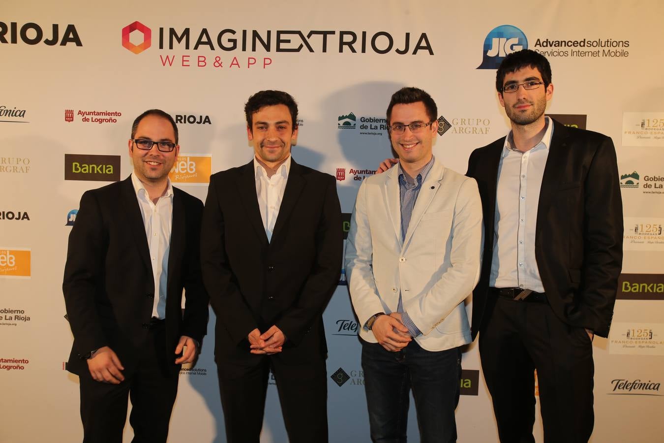 Entrega de los Premios Web 2015: El photocall