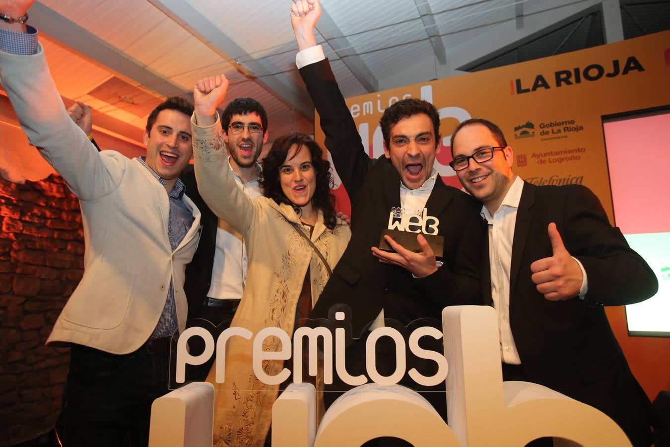 Gala de entrega de los Premios Web (I)
