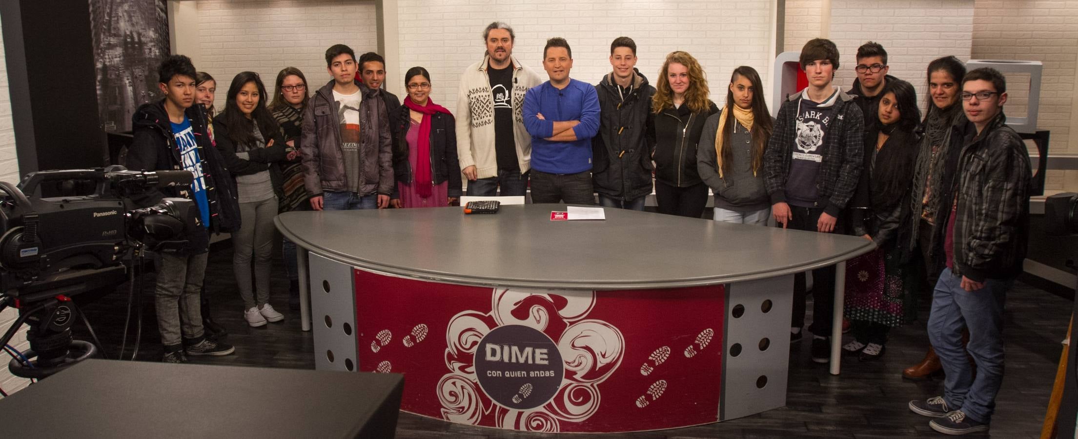 Visita de los alumnos de Jesuitas