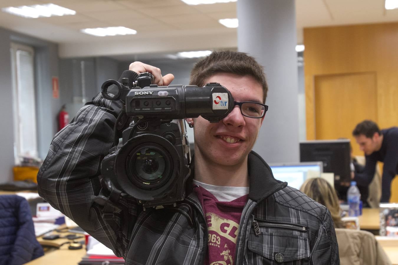 Visita de los alumnos de Jesuitas