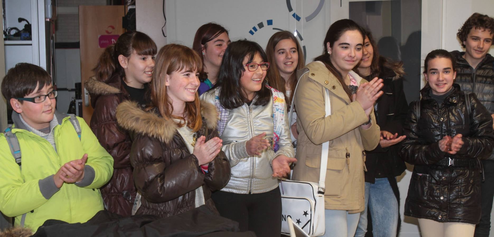 Los alumnos de 1º y 2º de la ESO del IES Gonzalo de Berceo visitan la multimedia de Diario LA RIOJA