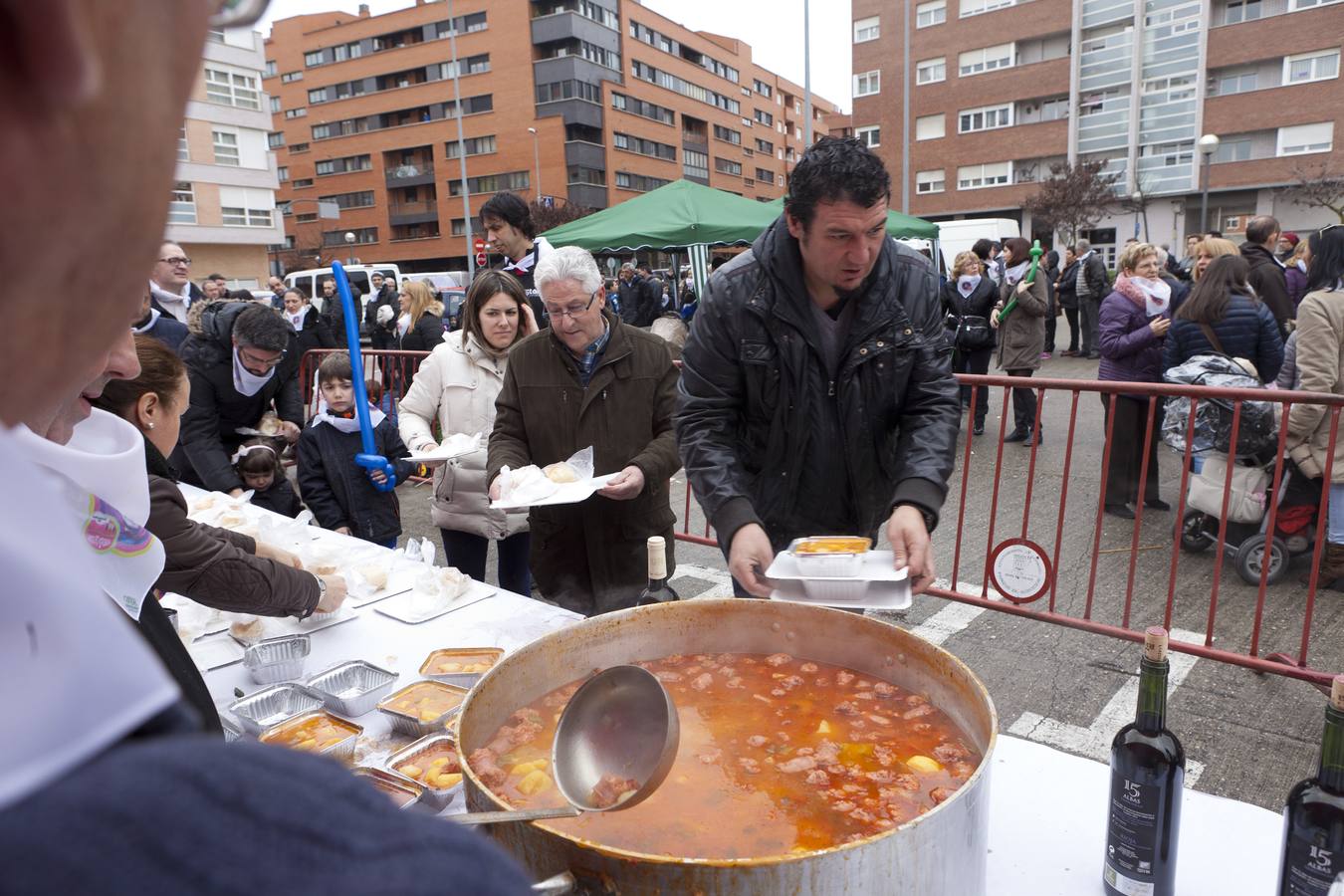 Rancho solidario en favor de Meritxell