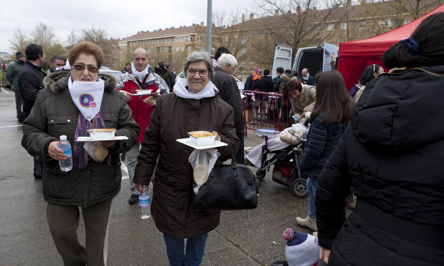 Rancho solidario en favor de Meritxell