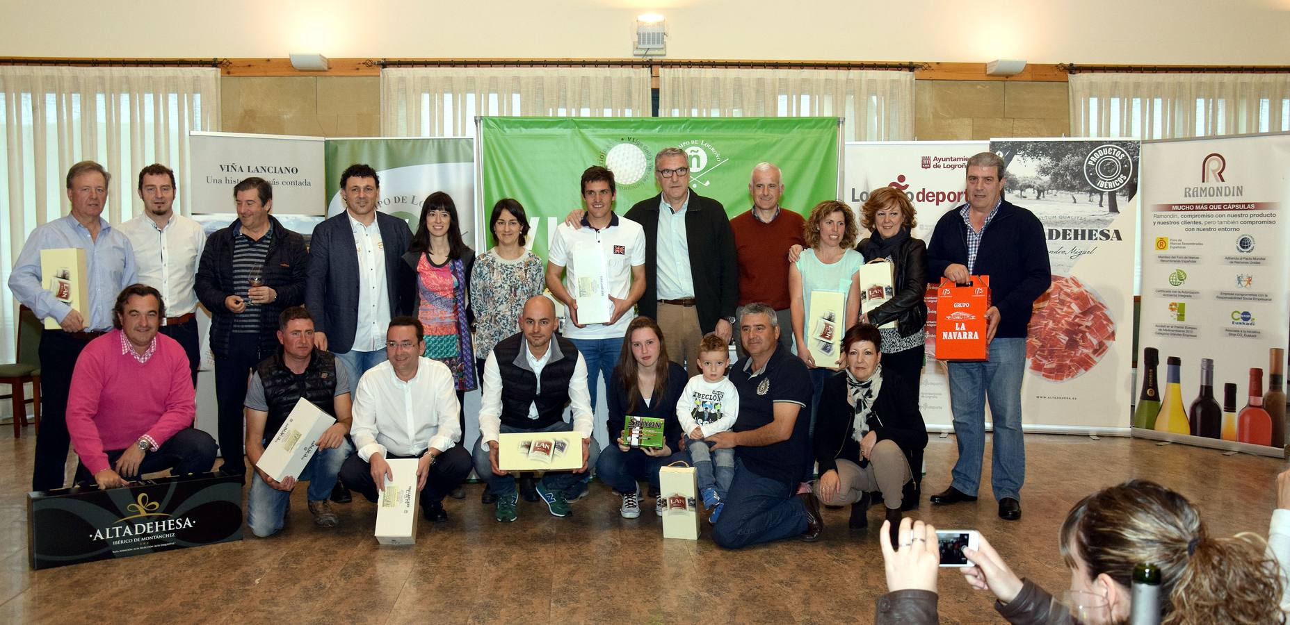 Entrega de premios del Torneo Bodegas Lan