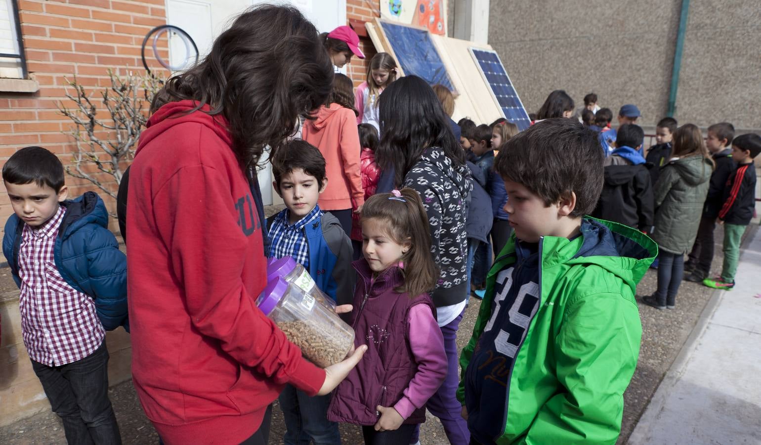 Energías renovables en el colegio Las Gaunas