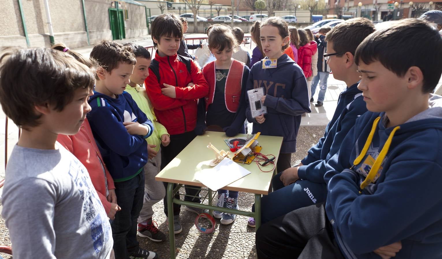 Energías renovables en el colegio Las Gaunas