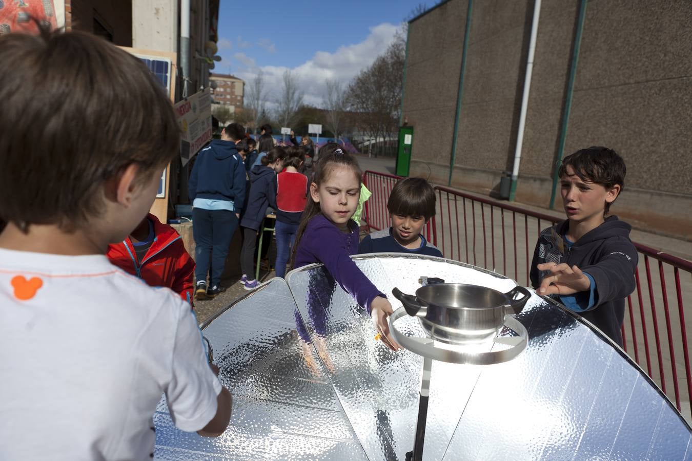 Energías renovables en el colegio Las Gaunas