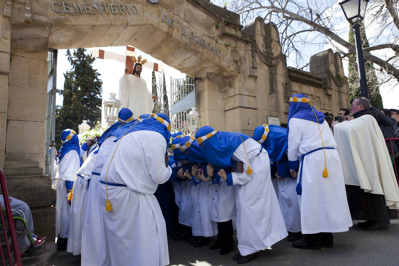 Procesión del Cristo Resucitado en Logroño