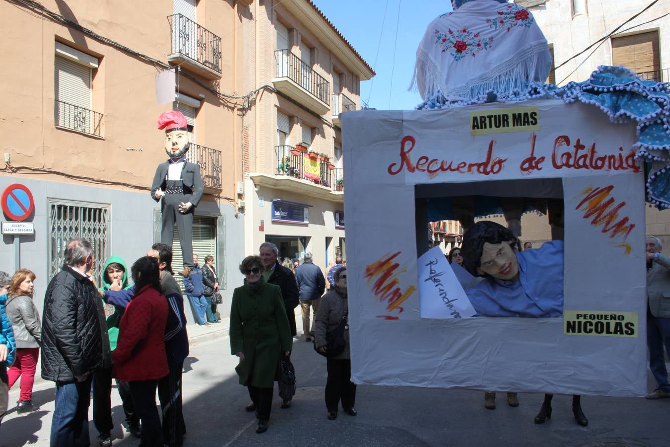 Alfaro celebra la quema de los Judas