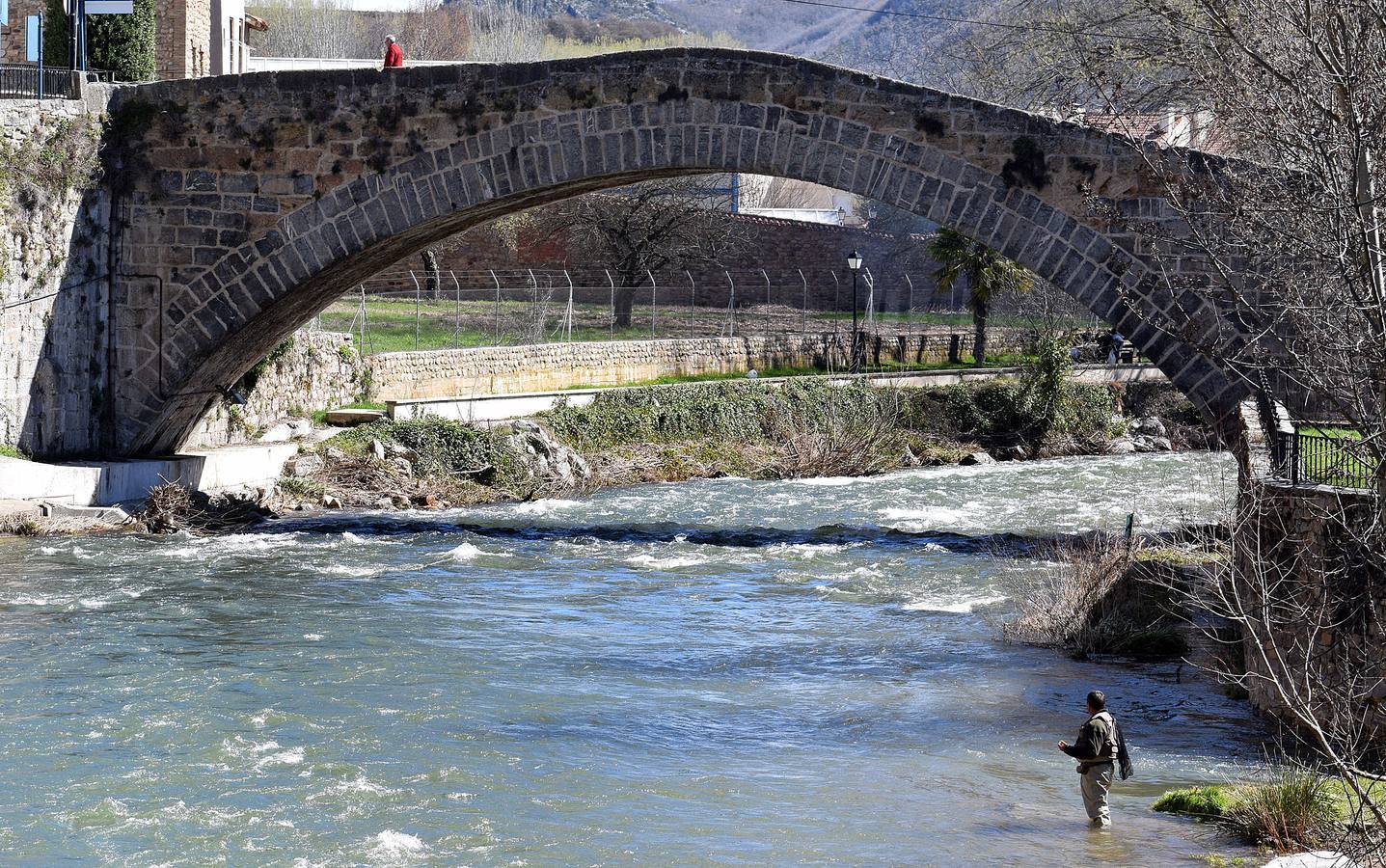 Primera jornada de pesca en La Rioja