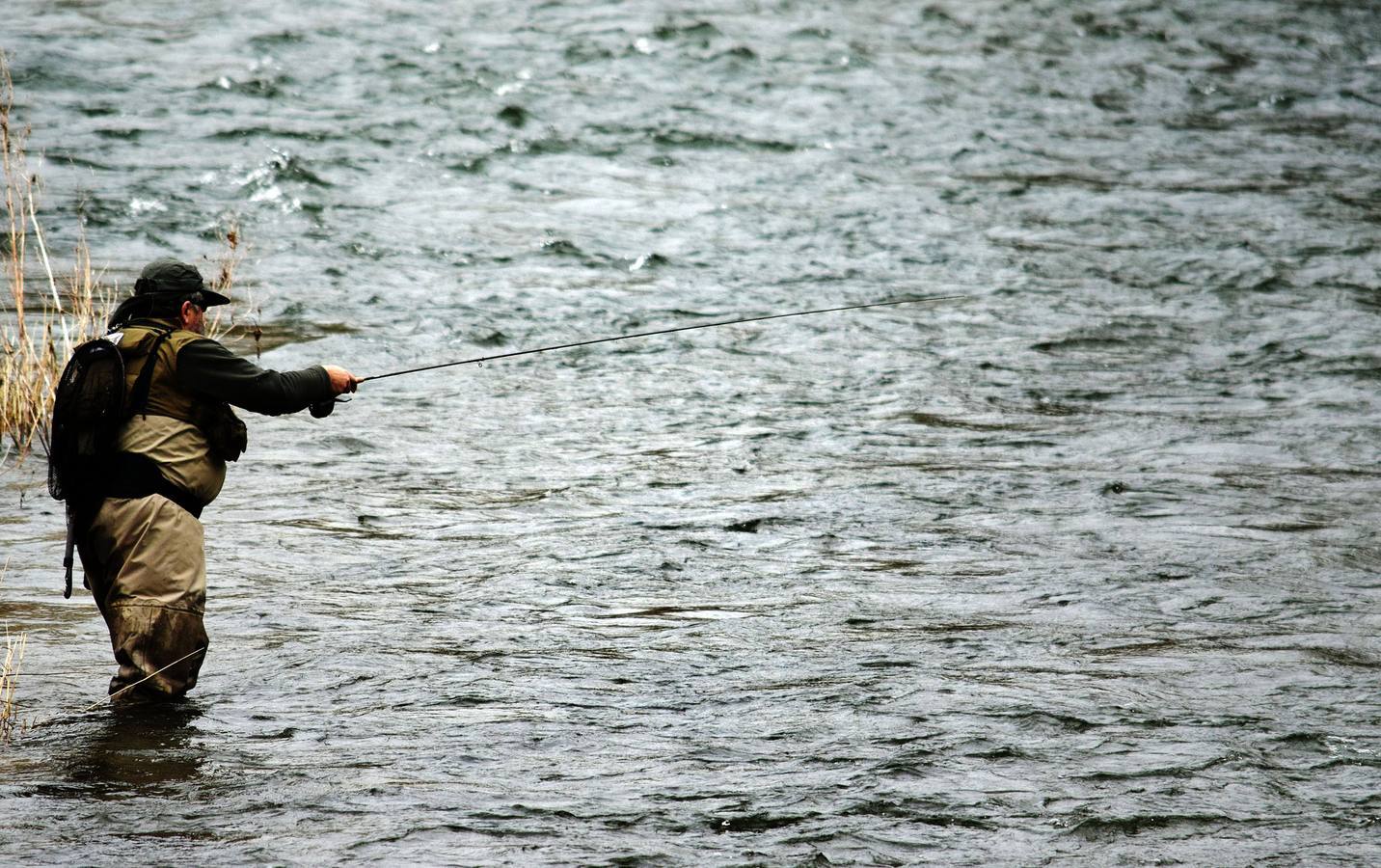 Primera jornada de pesca en La Rioja