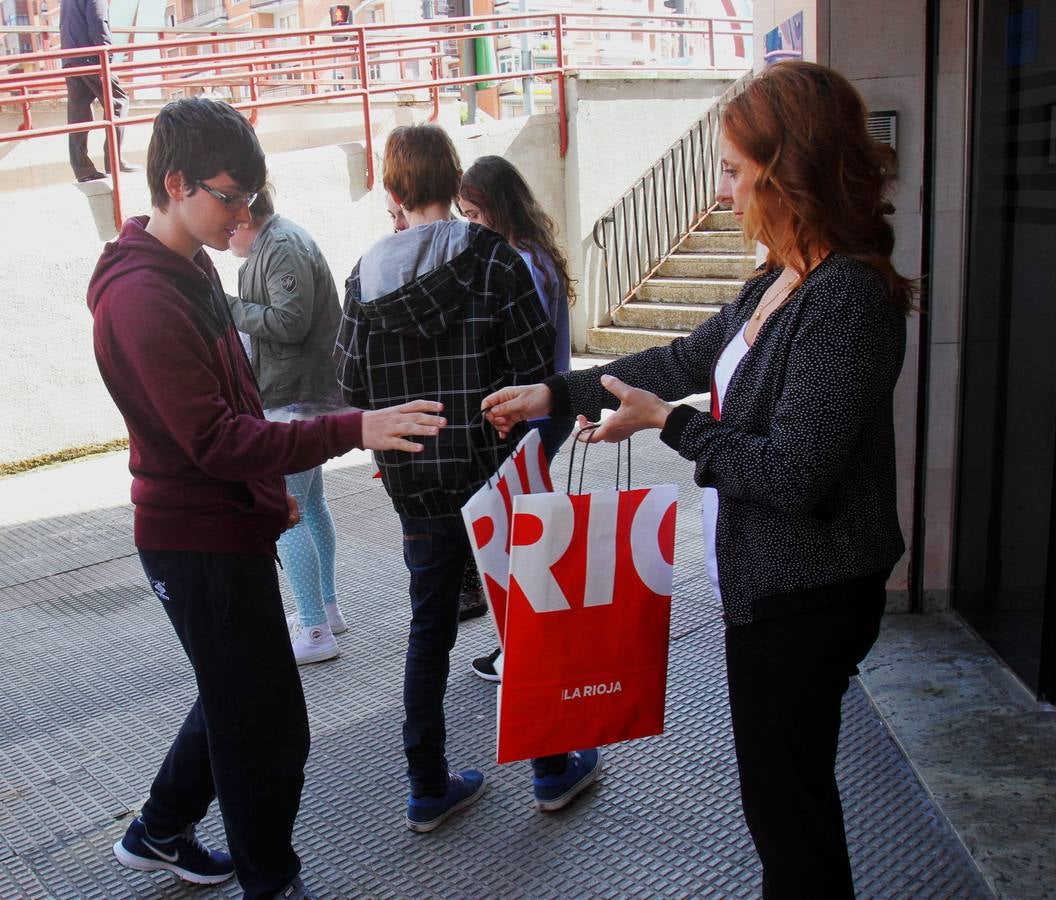 Los alumnos de 2º D de la ESO de Sagasta visitan la multimedia de Diario LA RIOJA