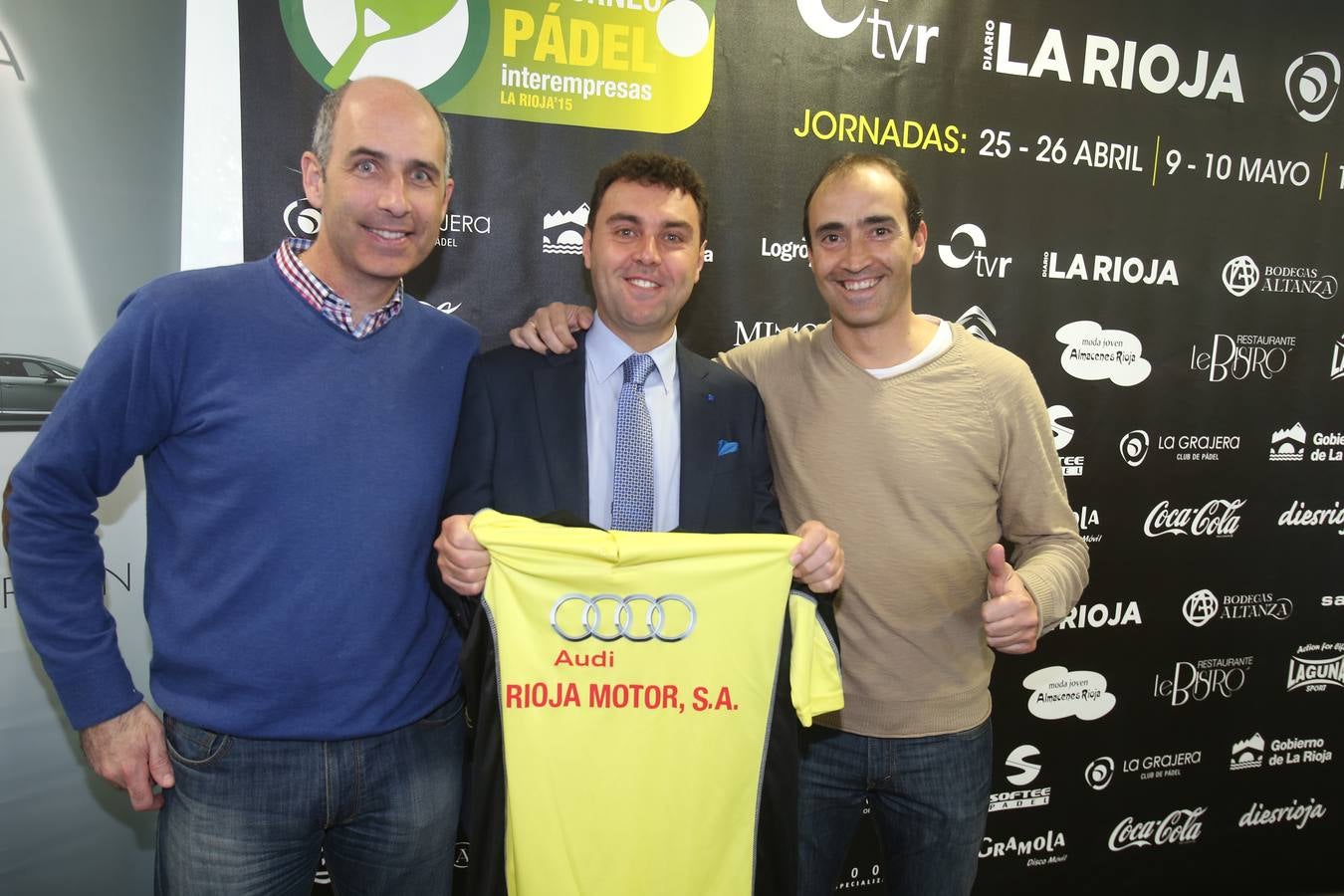 Presentación del XI Torneo de Pádel Interempresas 2015