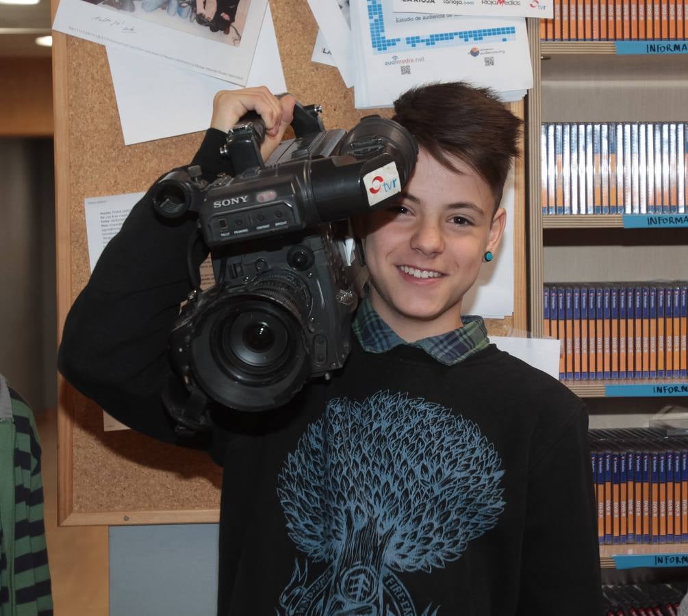 Alumnos del Sagasta visitan Diario LA RIOJA