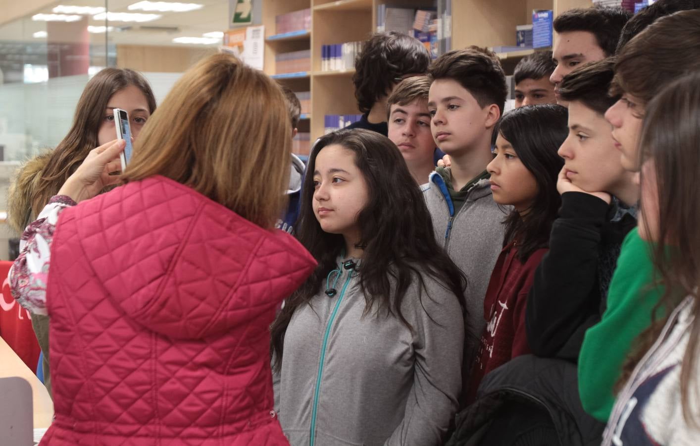 Alumnos del Sagasta visitan Diario LA RIOJA
