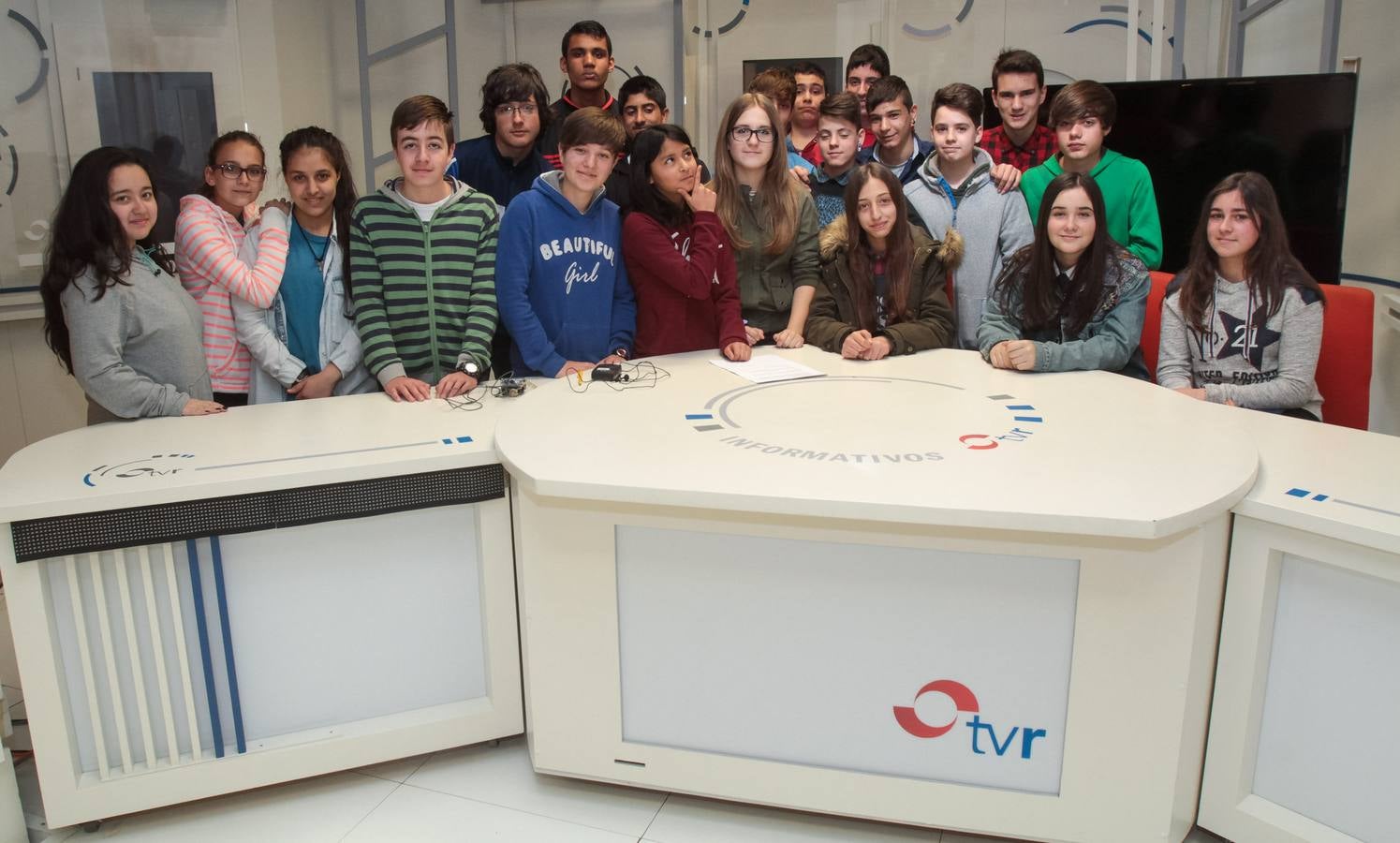 Alumnos del Sagasta visitan Diario LA RIOJA