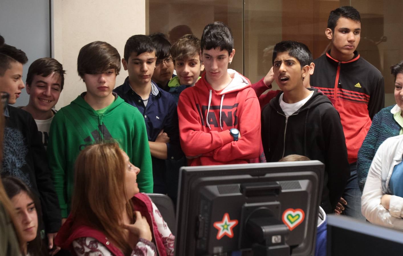 Alumnos del Sagasta visitan Diario LA RIOJA