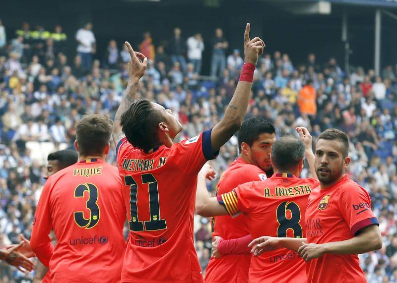 El derbi catalán, en imágenes