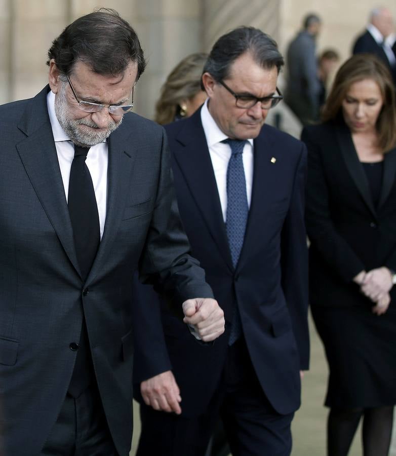 Funeral en Barcelona por las víctimas del accidente de Germanwings