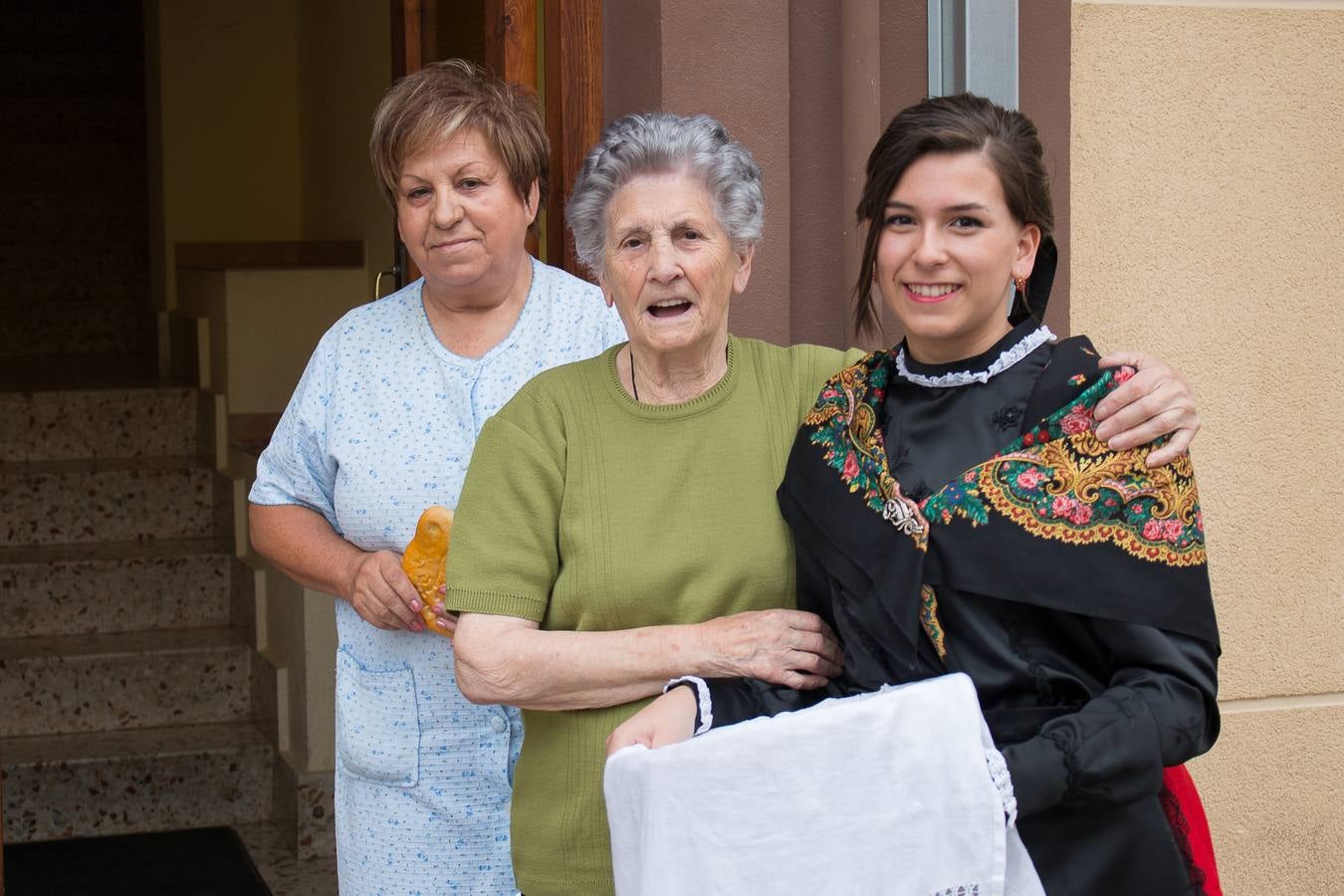 Entrega de molletes en Santo Domingo