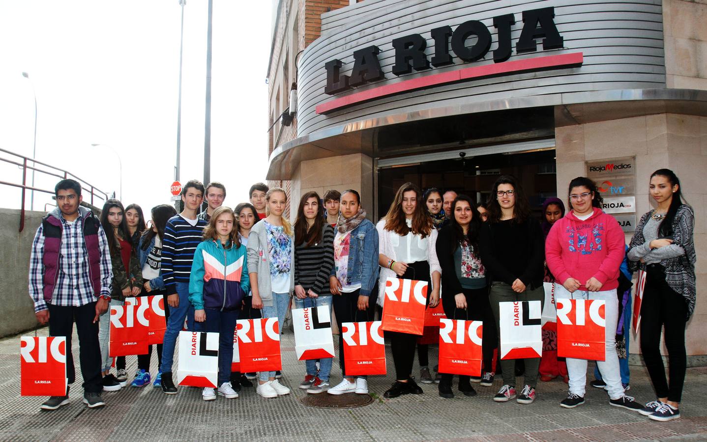 Visita de alumnos del IES Comercio