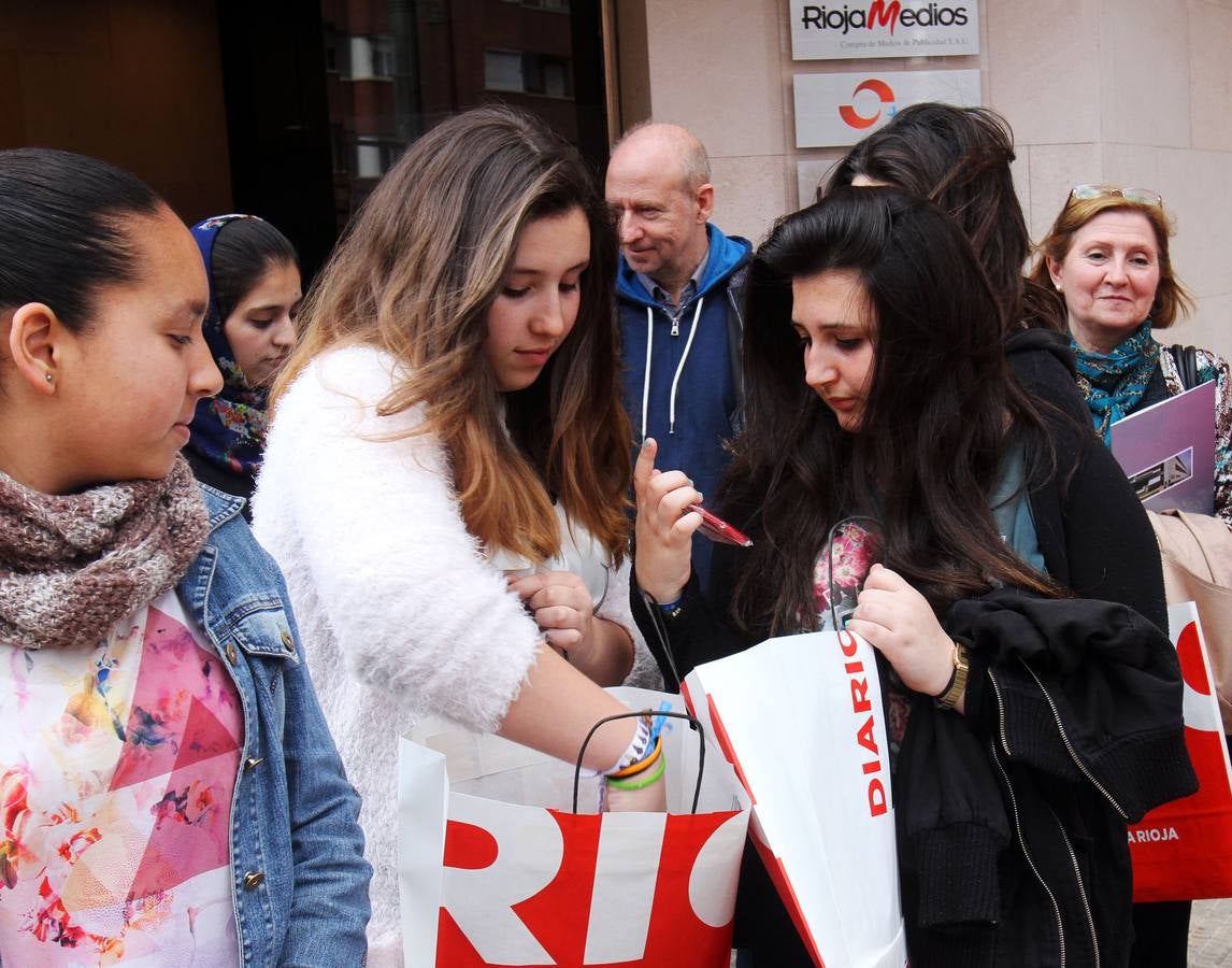 Visita de alumnos del IES Comercio