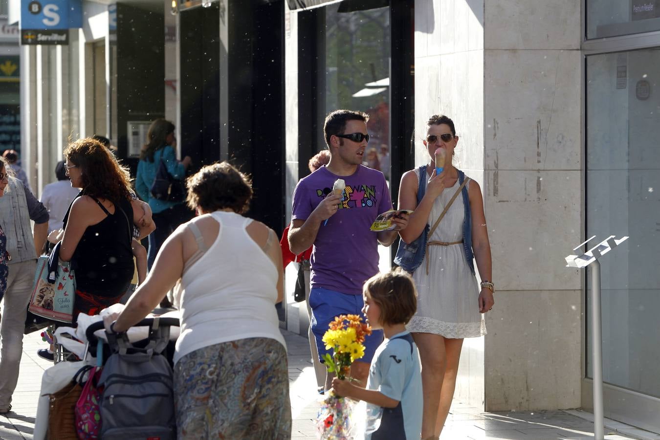 La Rioja disfruta y sufre el repentino calor