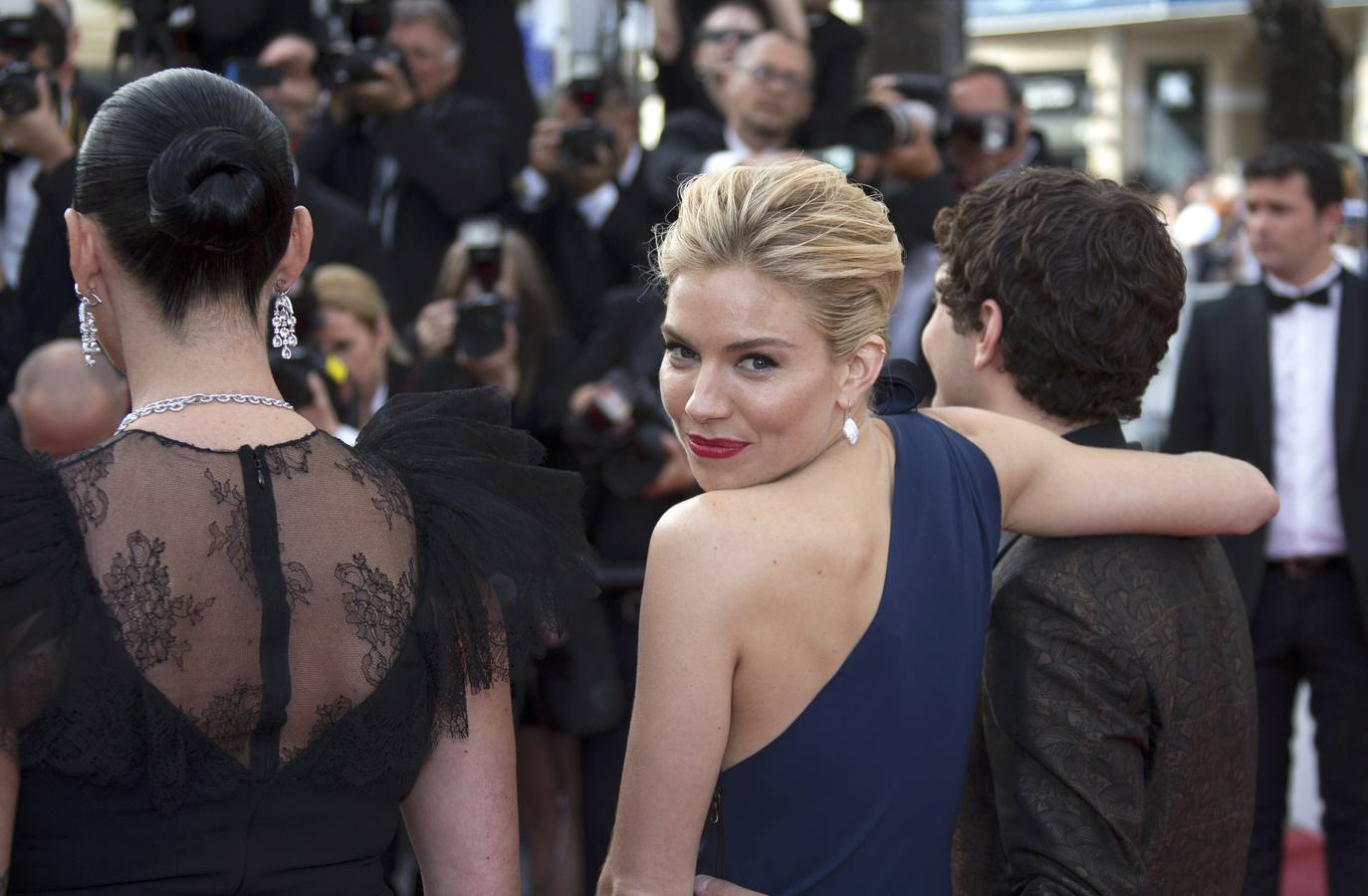 La actriz británica Sienna Miller, miembro del jurado del festival de Cannes.