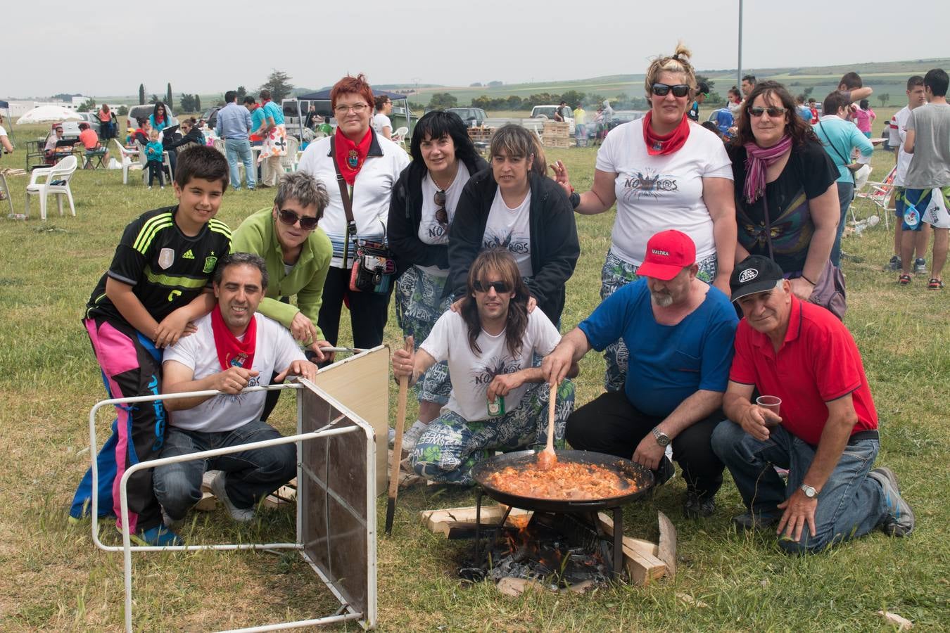 Santo Domingo celebra un concurso de paellas en el penúltimo día de fiestas