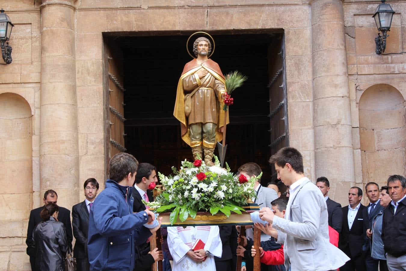 Aldeanueva de Ebro. Procesión de San Isidro Labrador