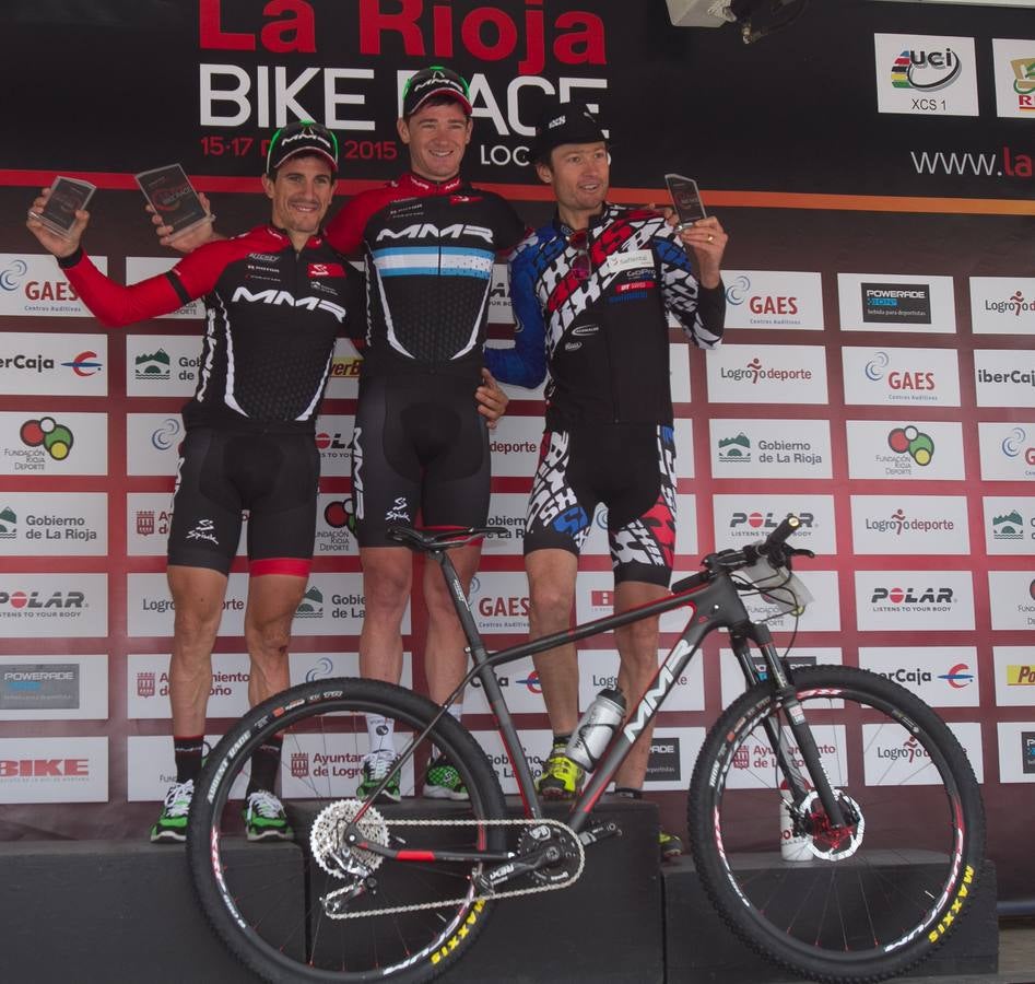 Carrera, llegada y podios de La Rioja Bike Race