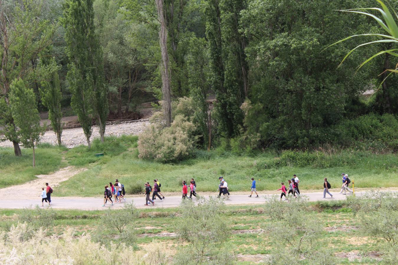 Desde Arnedillo a Calahorra en la Marcha de la Vía Verde