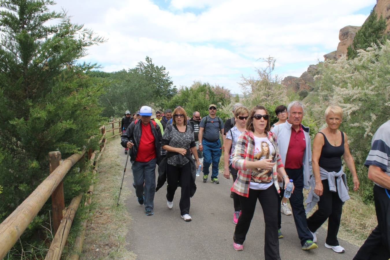 Desde Arnedillo a Calahorra en la Marcha de la Vía Verde