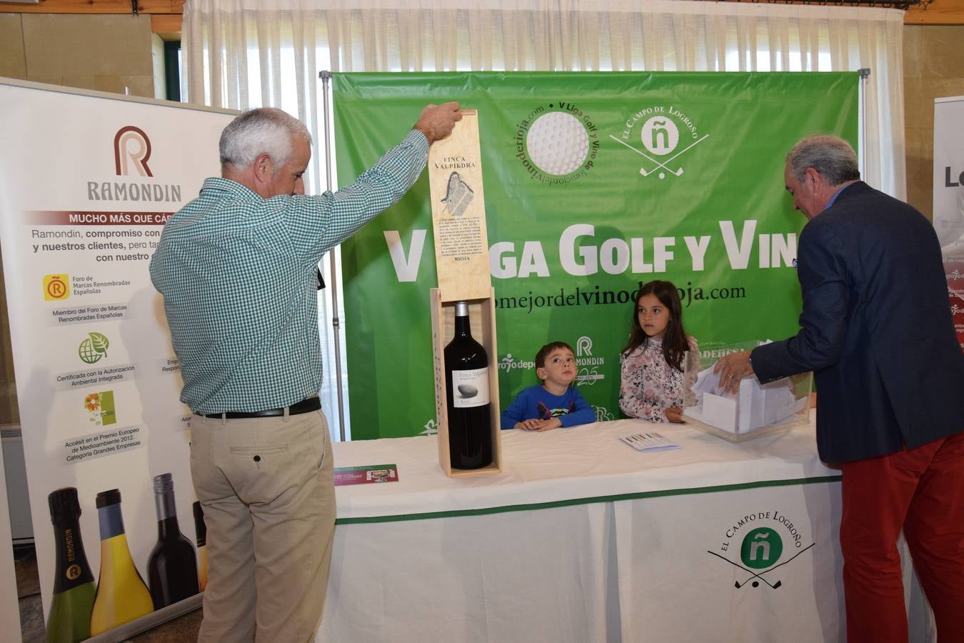 Liga de Golf y Vino (V) con Finca Valpiedra