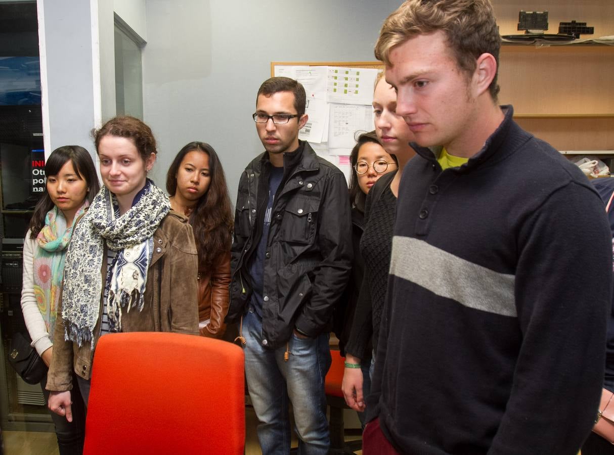 Visita de los alumnos de los Cursos de Lengua y Cultura española de la Fundación UR
