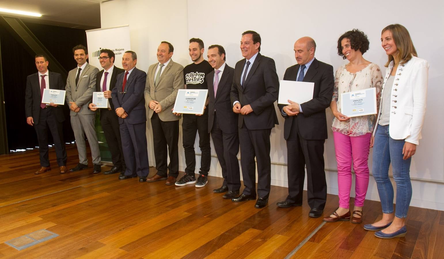 Entrega del premio &#039;Emprendedor XXI&#039; en La Rioja