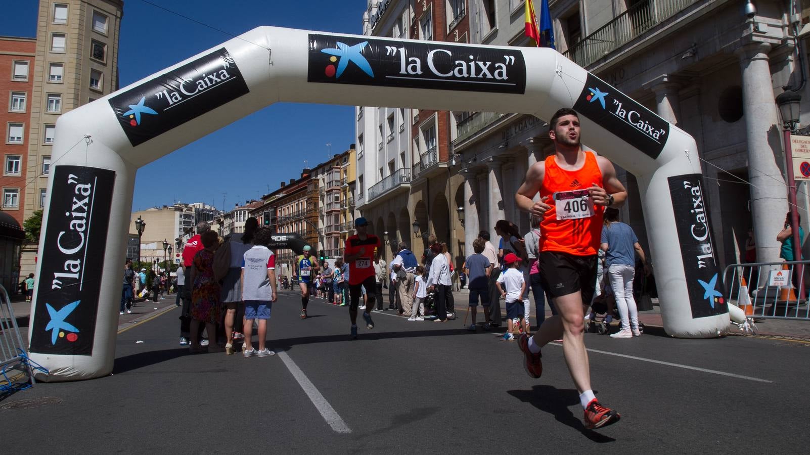 Media Maratón de La Rioja: Masaje y estiramientos