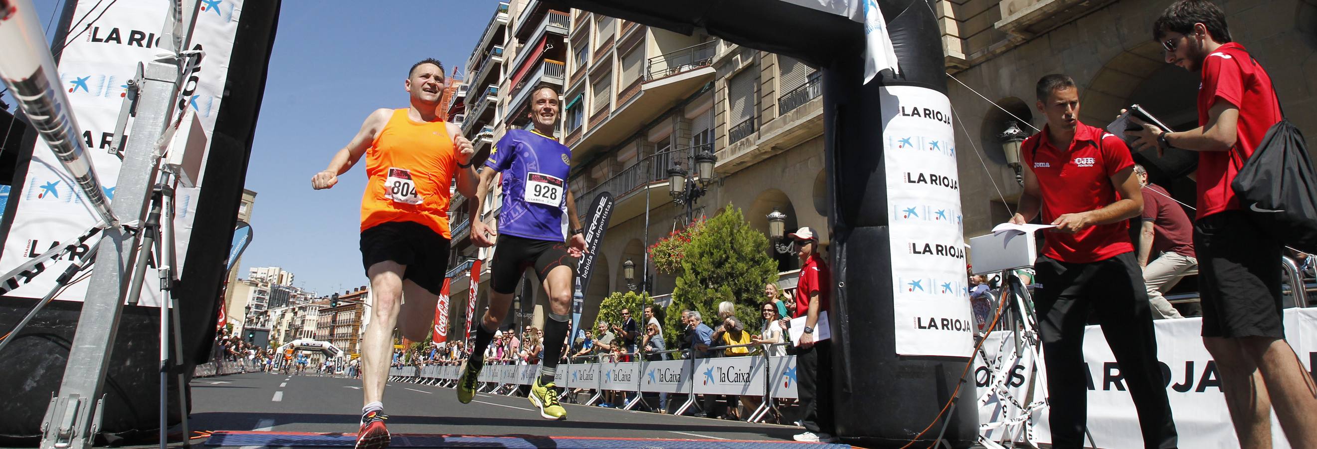 Media Maratón de La Rioja: La recompensa de la meta (I)
