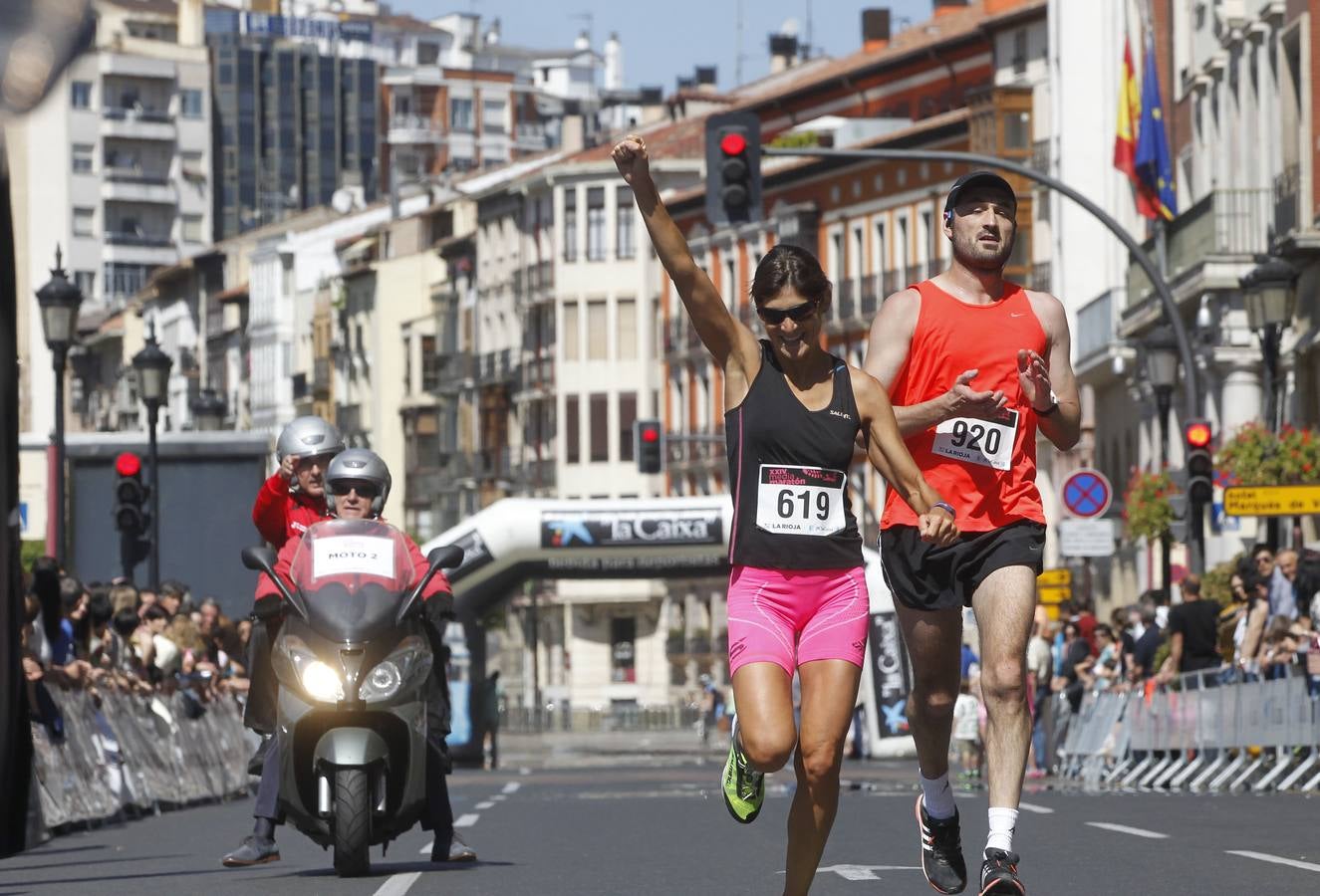 Media Maratón de La Rioja: La recompensa de la meta (II)