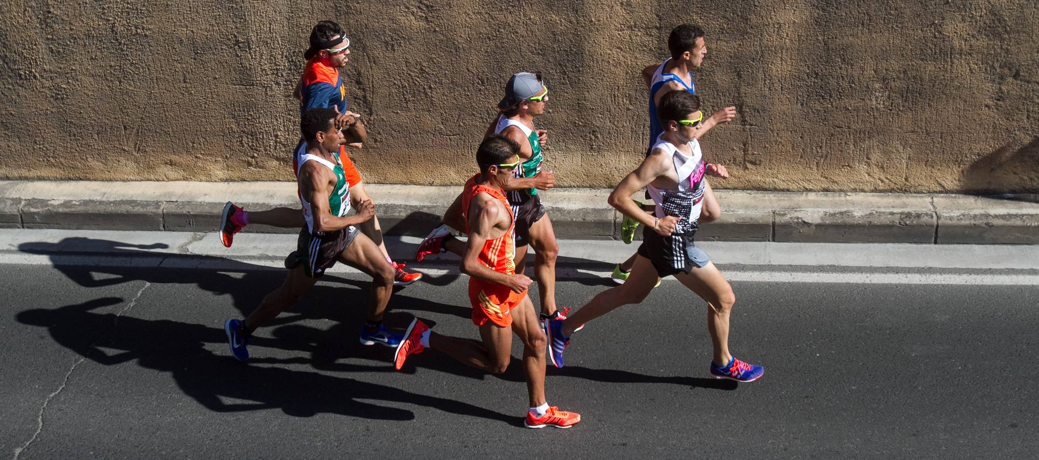 Media Maratón de La Rioja: La salida y la carrera por las calles logroñesas