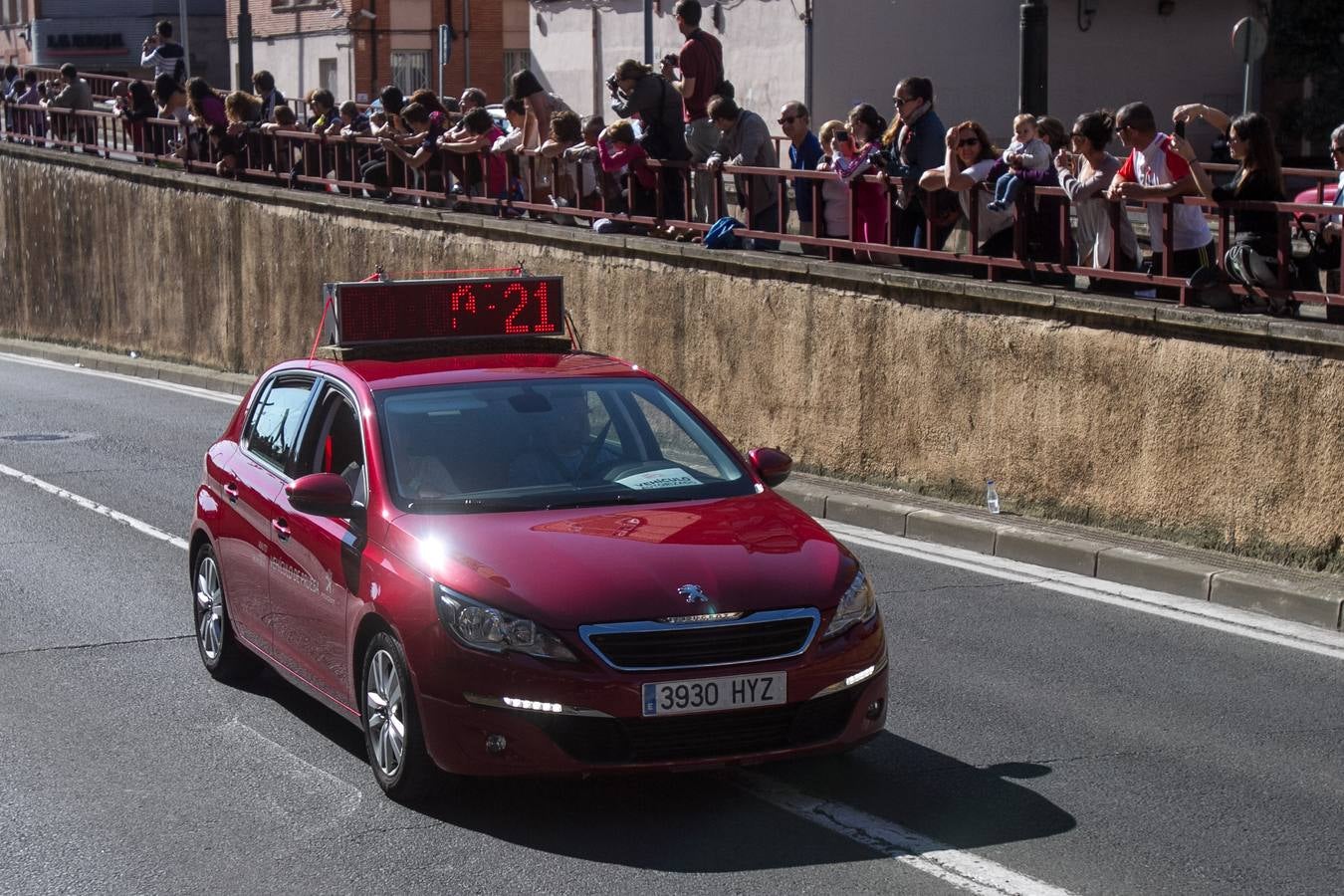 Media Maratón de La Rioja: La salida y la carrera por las calles logroñesas