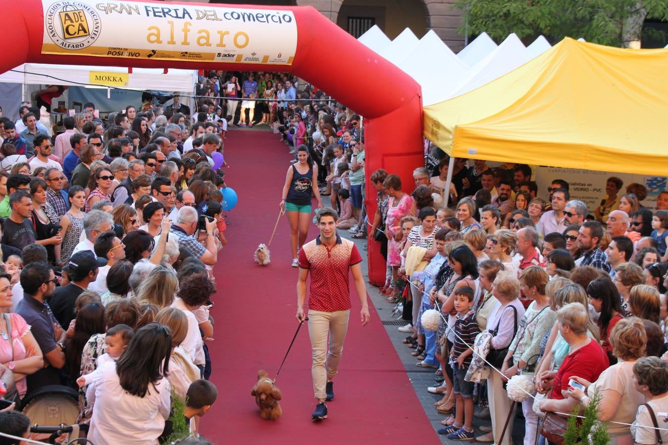 Feria del comercio en Alfaro