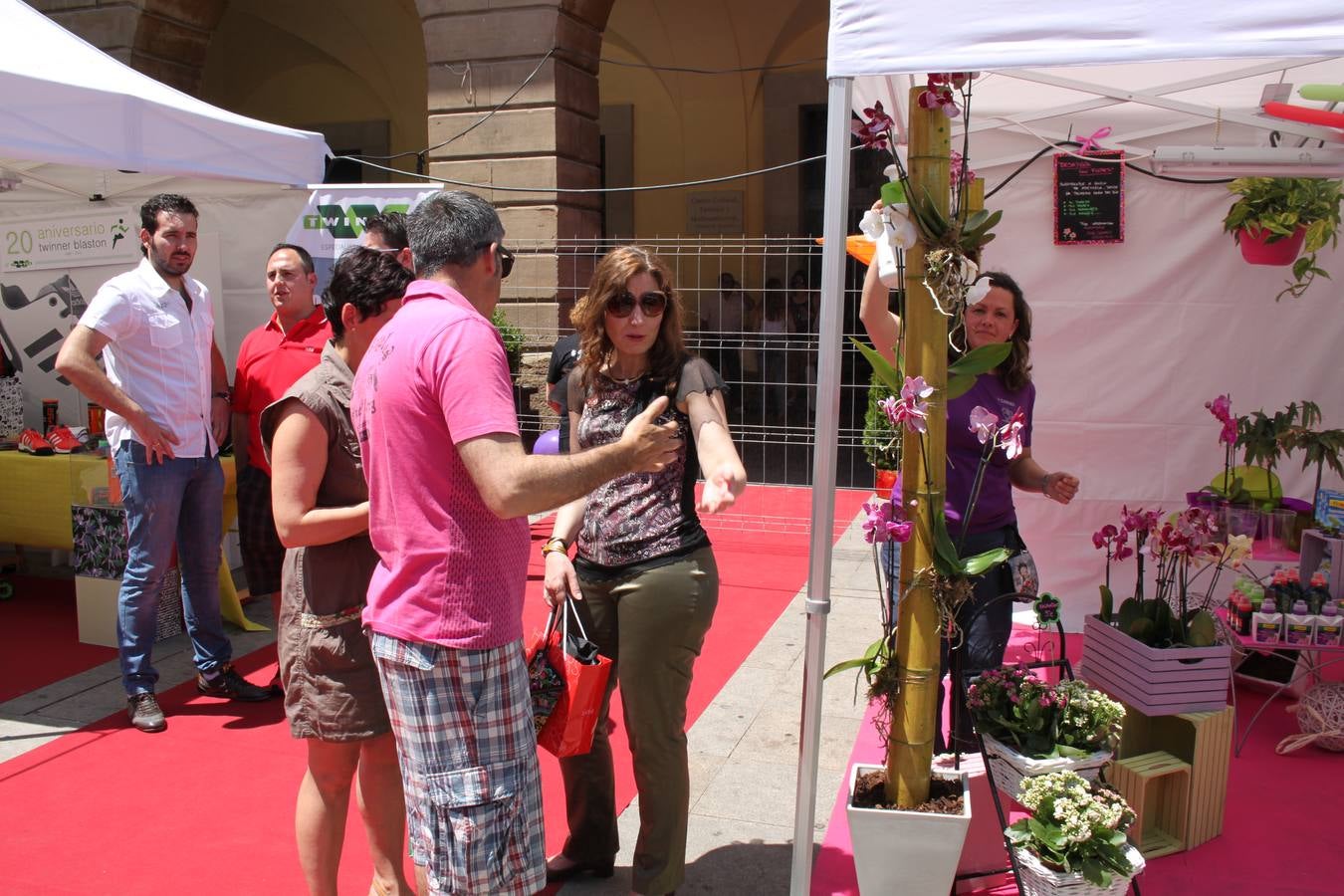 Feria del comercio en Alfaro