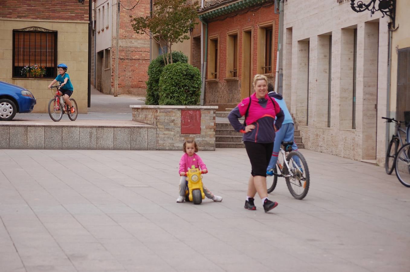 Bicicletada en Baños del Río Tobía