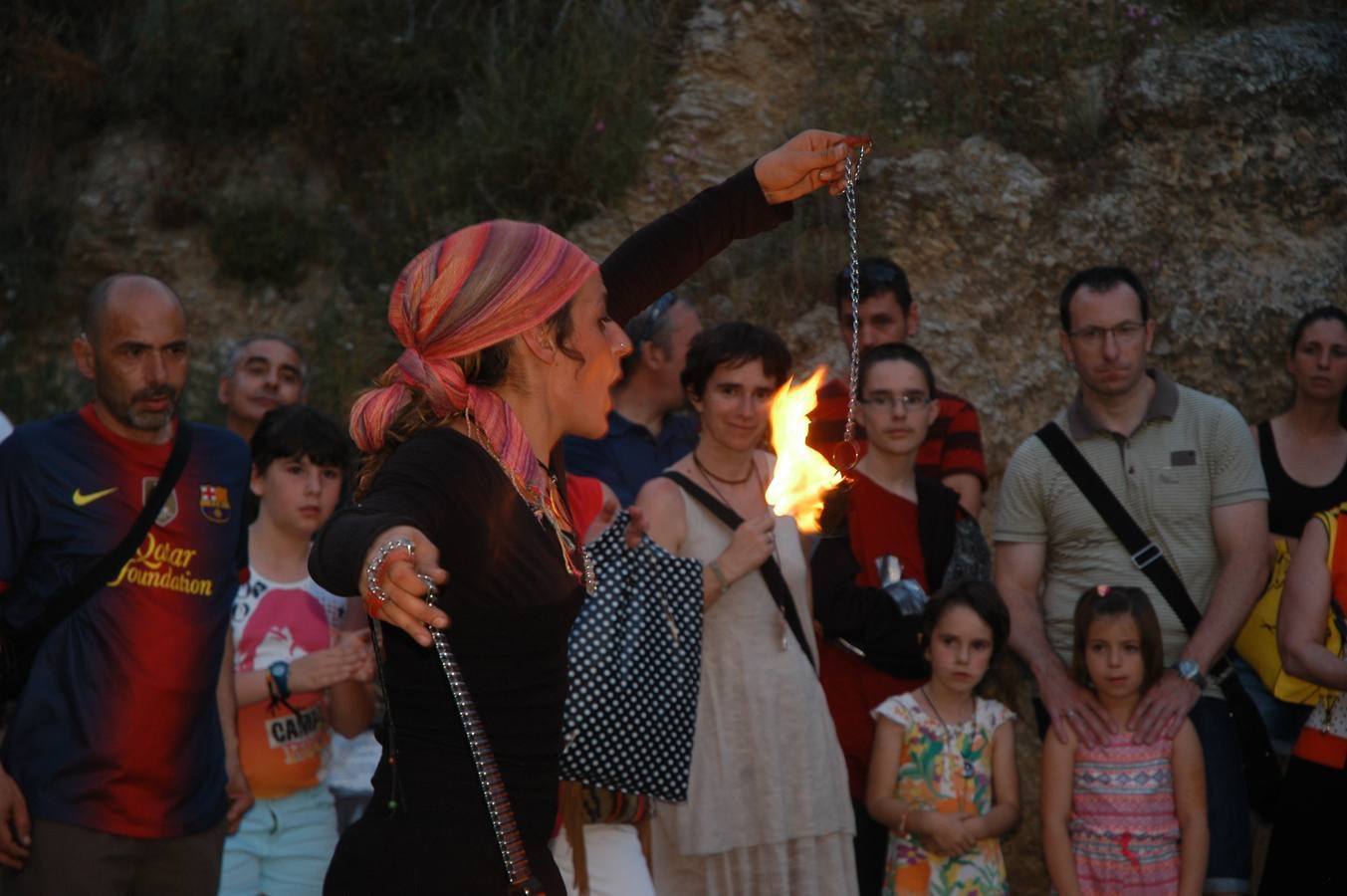 La noche de la Feria de las Tres Culturas de Cervera y la jornadada del domingo