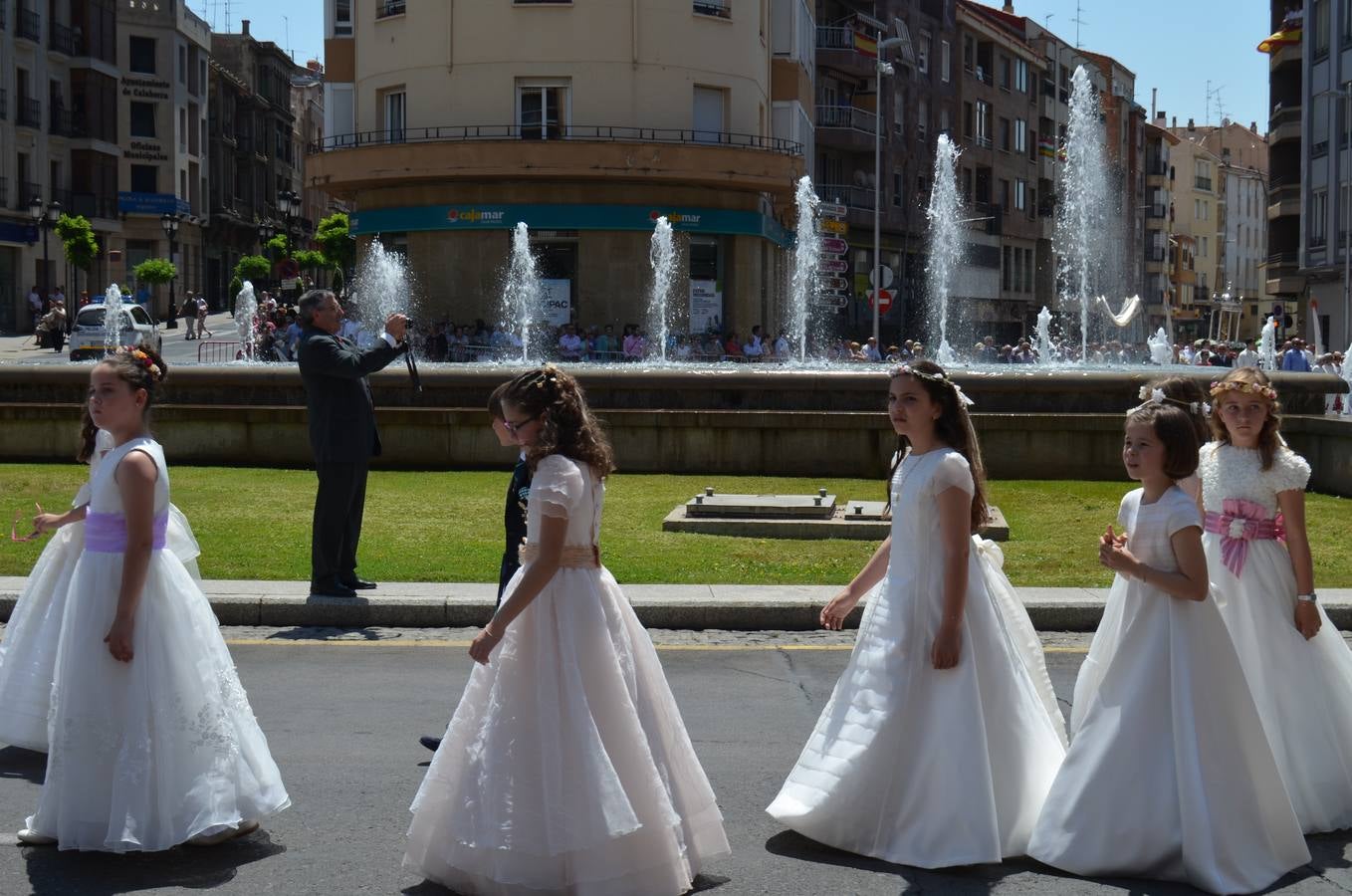 Celebración del Corpus en Calahorra