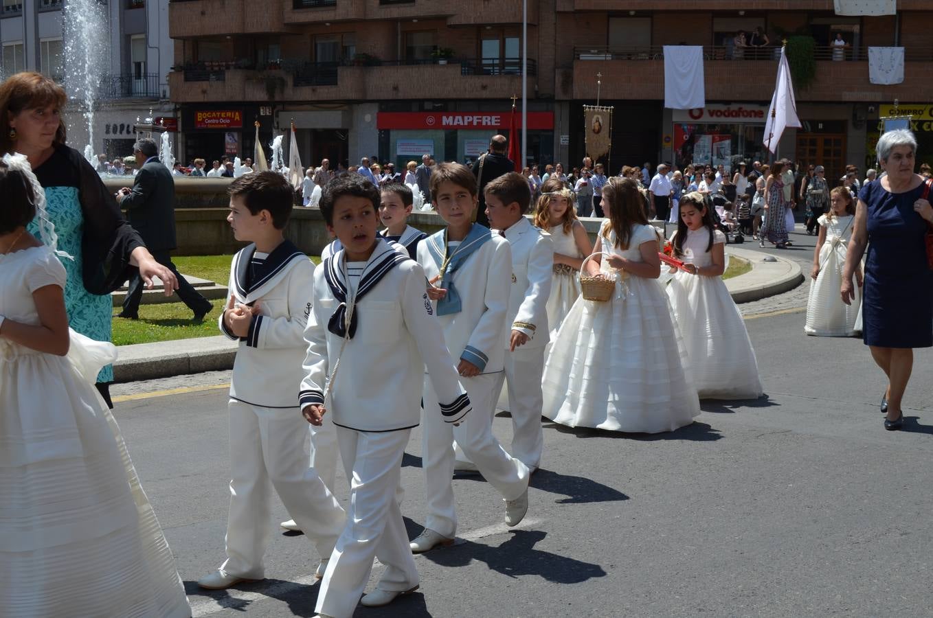 Celebración del Corpus en Calahorra