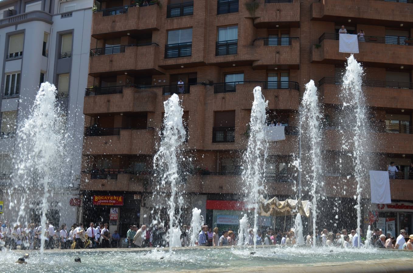 Celebración del Corpus en Calahorra